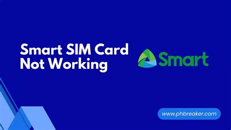 smart sim card has no signal|smart signal problem today 2024.